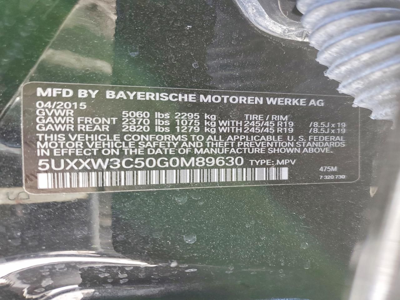 2016 BMW X4 Xdrive28i