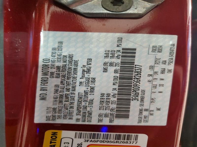 2016 Ford Fusion Titanium