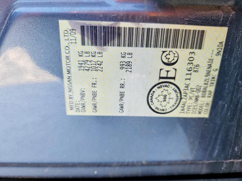 2010 Nissan Altima Base