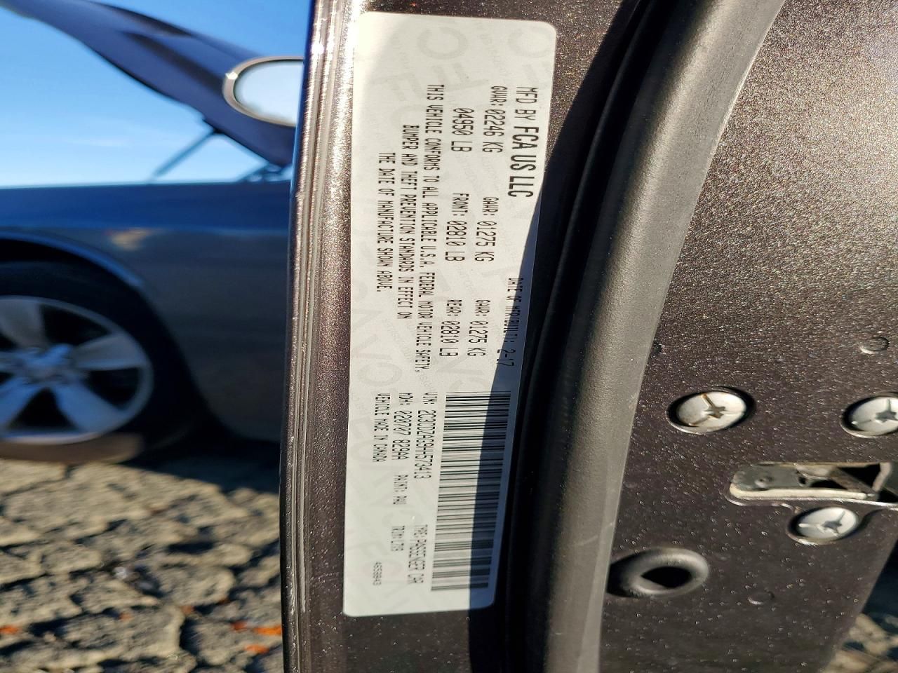 2017 Dodge Challenger sxt