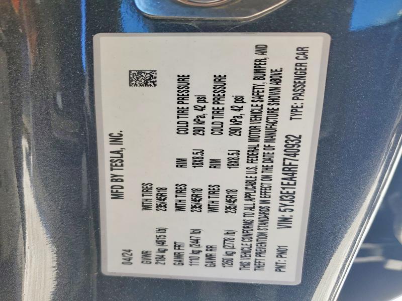 2024 Tesla Model 3