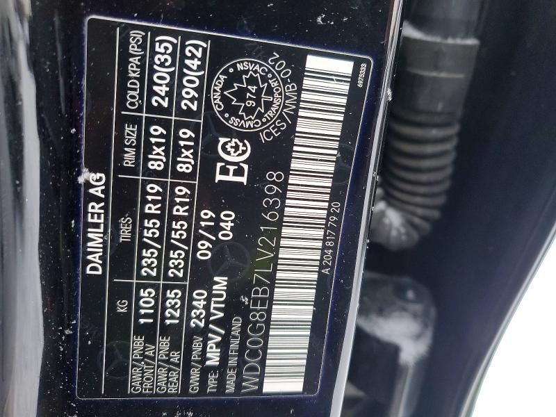 2020 Mercedes-Benz Glc 300 4matic