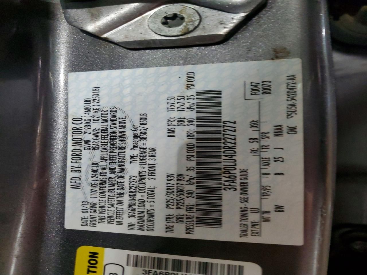 2013 Ford Fusion se Hybrid