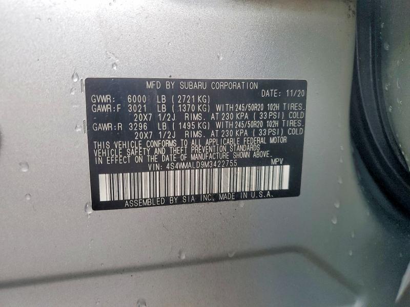 2021 Subaru Ascent Limited