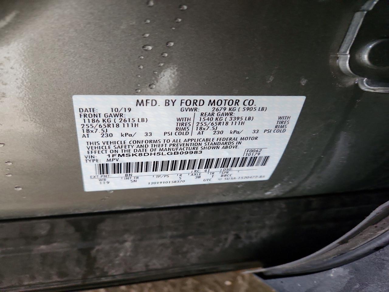 2020 Ford Explorer xlt