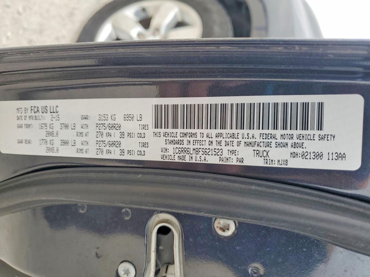 2015 Dodge RAM 1500 SLT