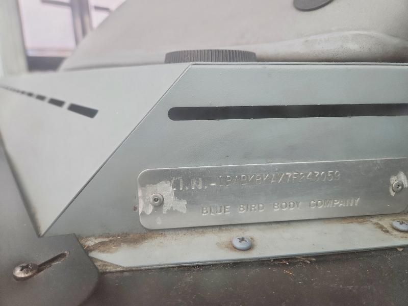 2007 Blue Bird School Bus / Transit Bus