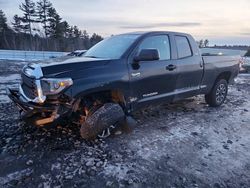Salvage cars for sale from Copart Windham, ME: 2018 Toyota Tundra Double cab sr