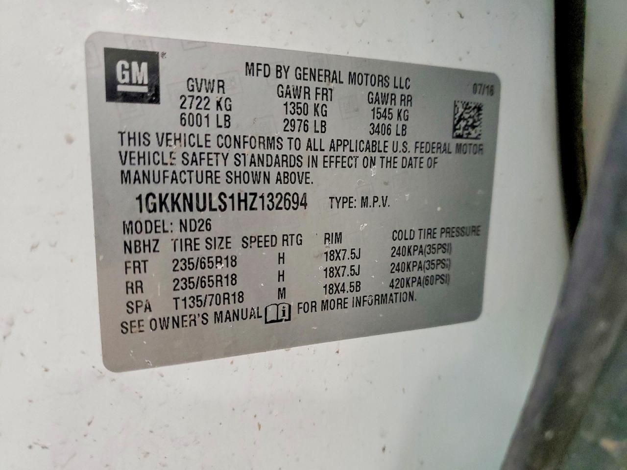 2017 GMC Acadia Slt-1