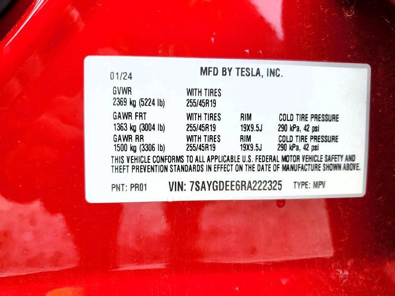 2024 Tesla Model y