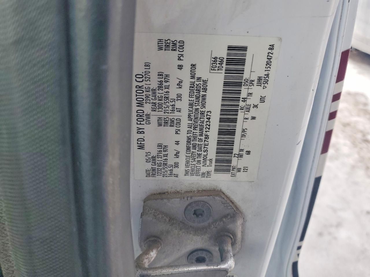 2015 Ford Transit Connect Delivery van