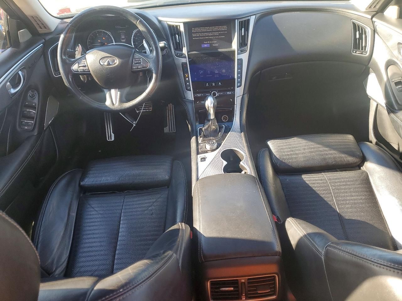 2017 Infiniti Q50 red Sport 400