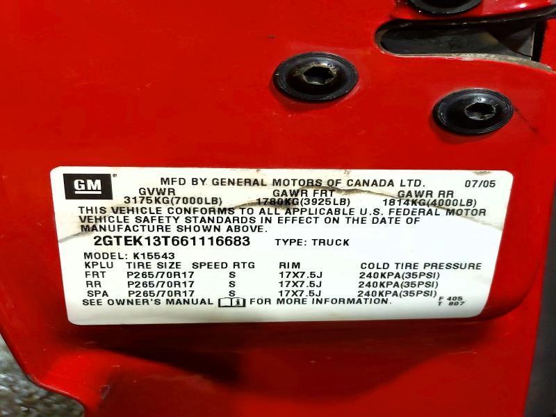 2006 GMC New Sierra K1500