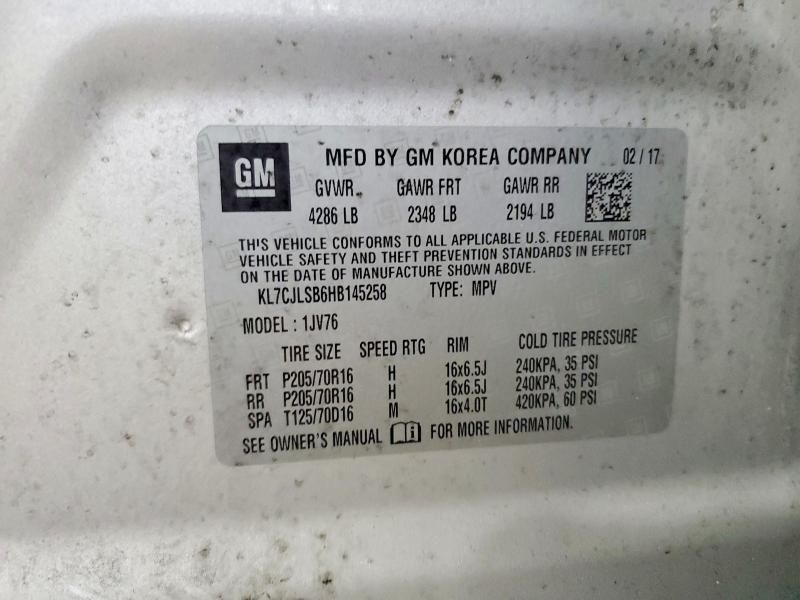 2017 Chevrolet Trax 1LT