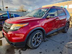 Ford Explorer salvage cars for sale: 2013 Ford Explorer Sport