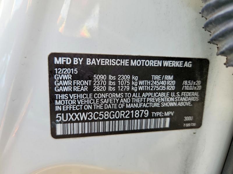 2016 BMW X4 Xdrive28i