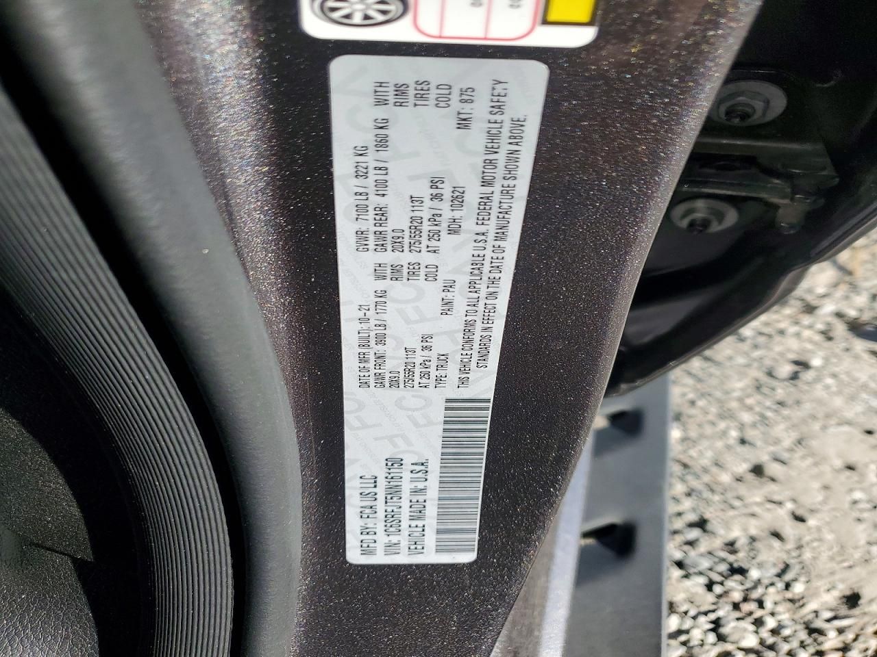 2022 Dodge 1500 Laramie