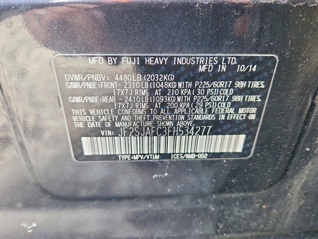 2015 Subaru Forester 2.5i Premium