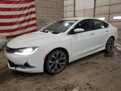 Chrysler 200 Vehiculos salvage en venta: 2015 Chrysler 200 c