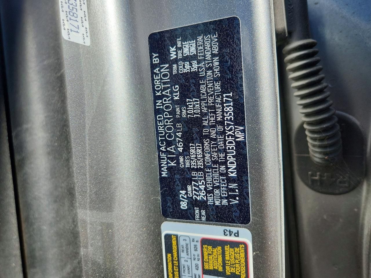 2025 KIA Sportage lx