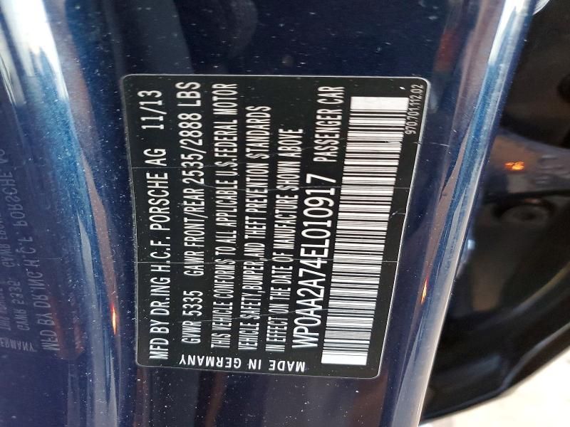 2014 Porsche Panamera 2