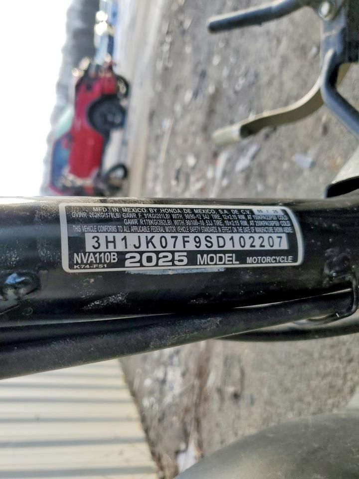2025 Honda NVA110 B