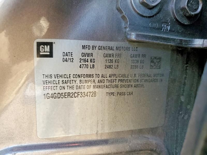 2012 Buick Lacrosse Premium