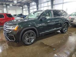 Volkswagen Vehiculos salvage en venta: 2022 Volkswagen Atlas sel R-line