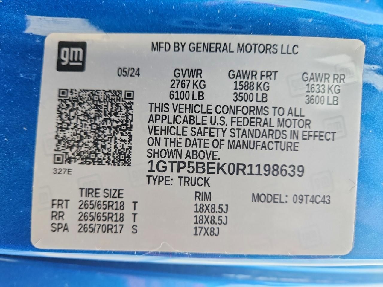 2024 GMC Canyon Elevation