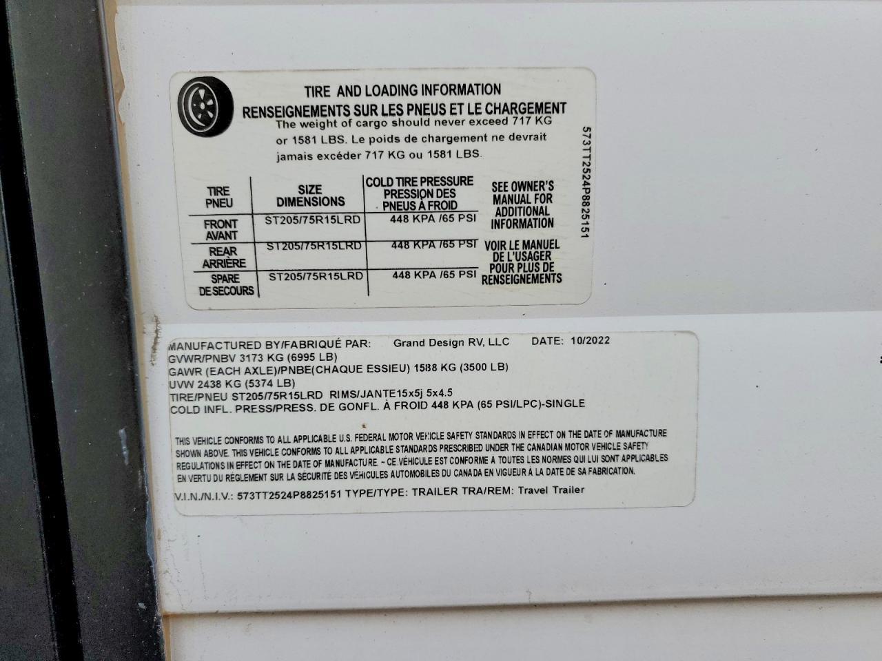 2023 Grand Design Transcend Xplor Camper