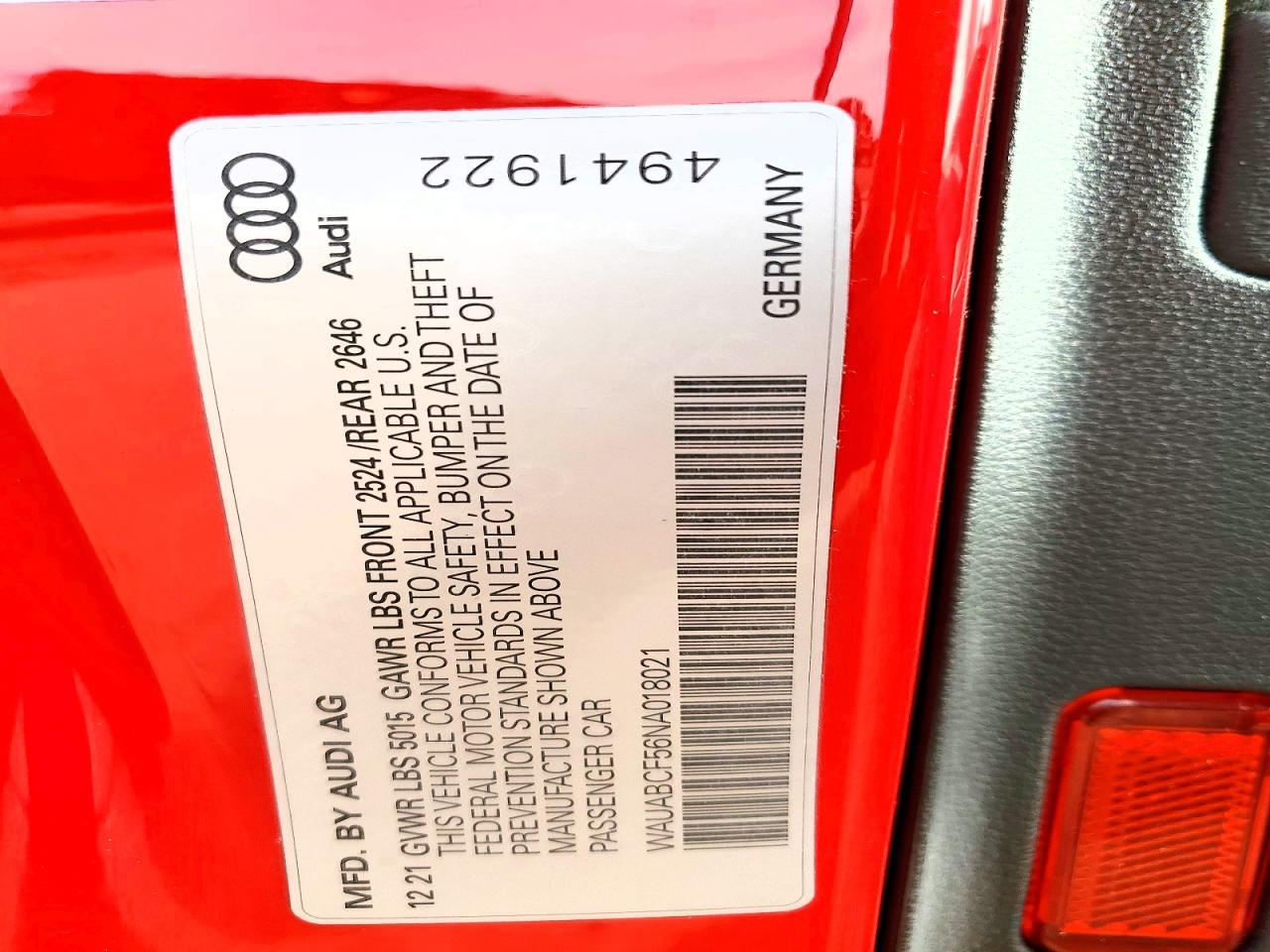 2022 Audi A5 Premium 40