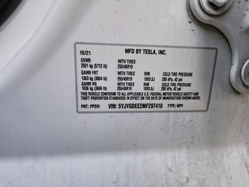 2021 Tesla Model y