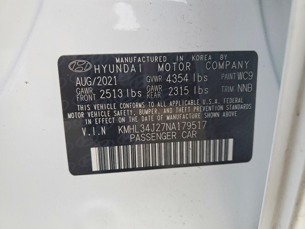 2022 Hyundai Sonata Limited