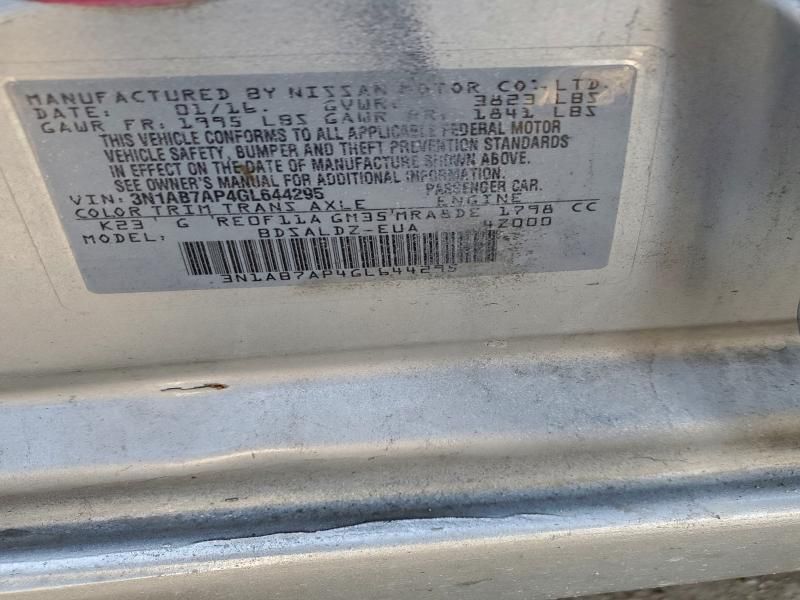 2016 Nissan Sentra s