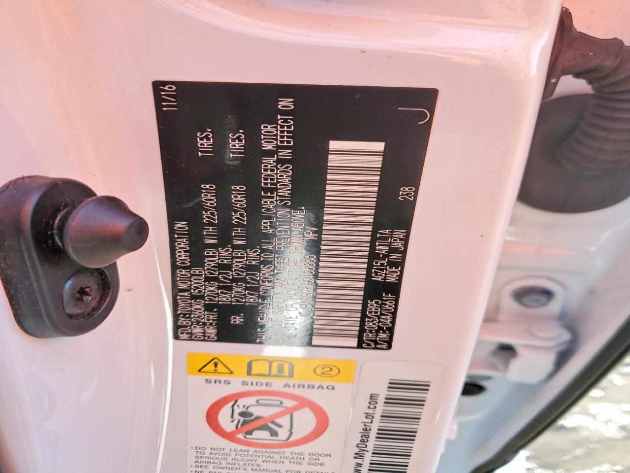 2017 Lexus Nx 200t Base