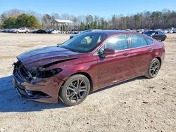 Ford salvage cars for sale: 2018 Ford Fusion se