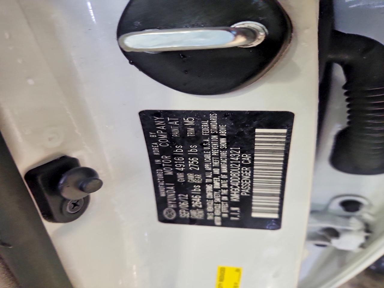 2013 Hyundai Genesis 3.8l