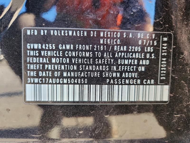 2016 Volkswagen Golf Sportwagen s