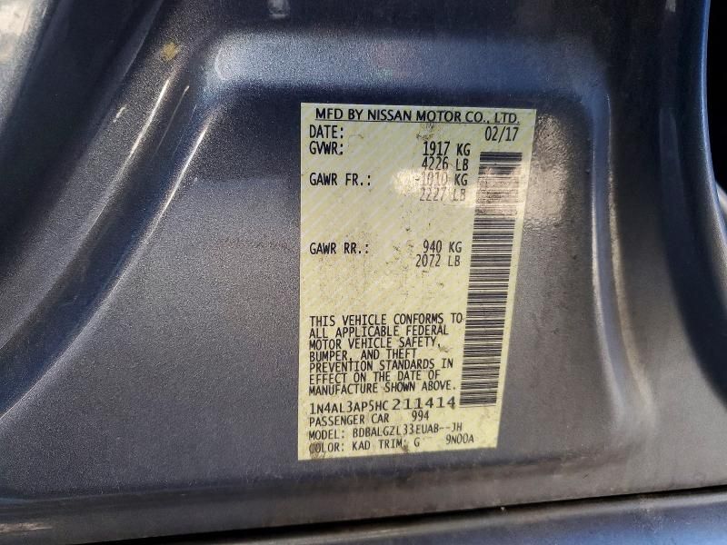 2017 Nissan Altima 2.5