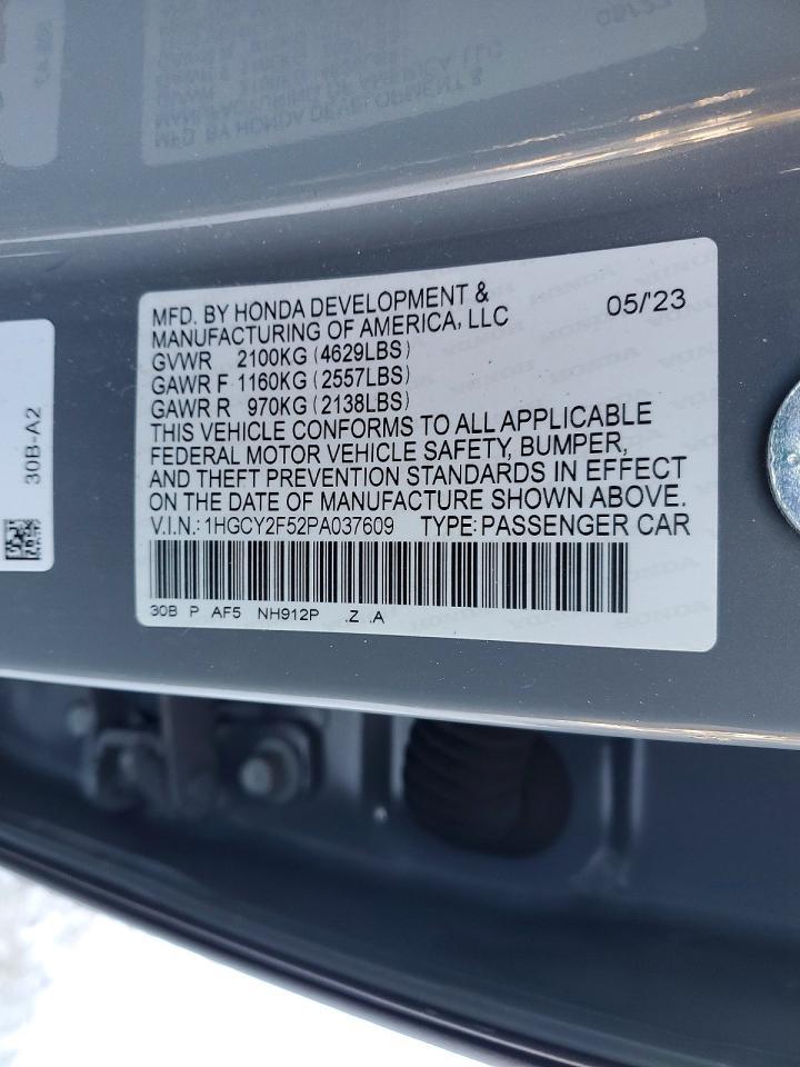 2023 Honda Accord Hybrid Sport