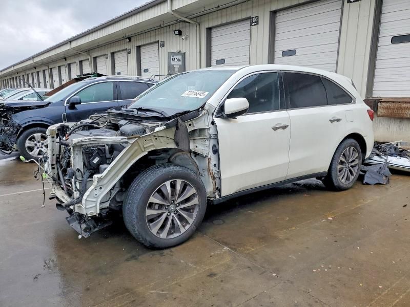 2016 Acura Mdx Technology