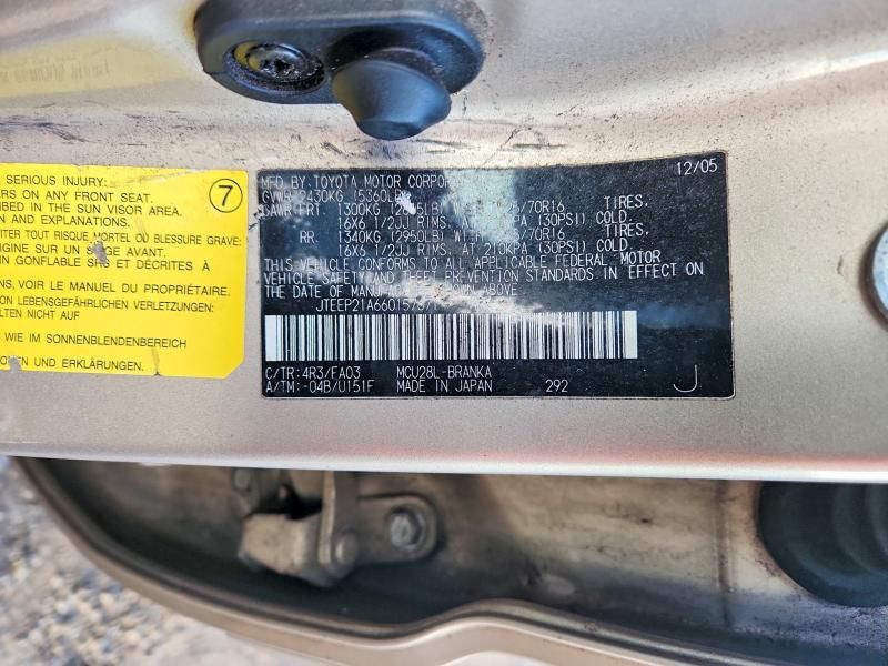 2006 Toyota Highlander Limited