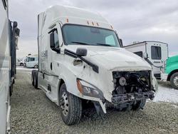 Salvage trucks for sale at Brighton, CO auction: 2021 Freightliner Cascadia 126 Semi Truck