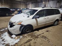 Toyota salvage cars for sale: 2008 Toyota Sienna ce