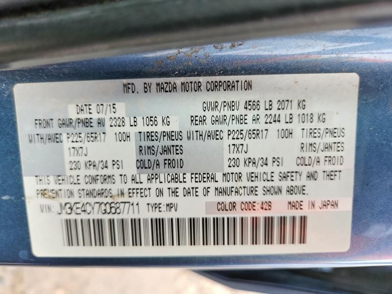 2016 Mazda Cx-5 Touring