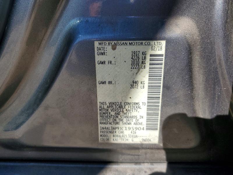 2018 Nissan Altima 2.5