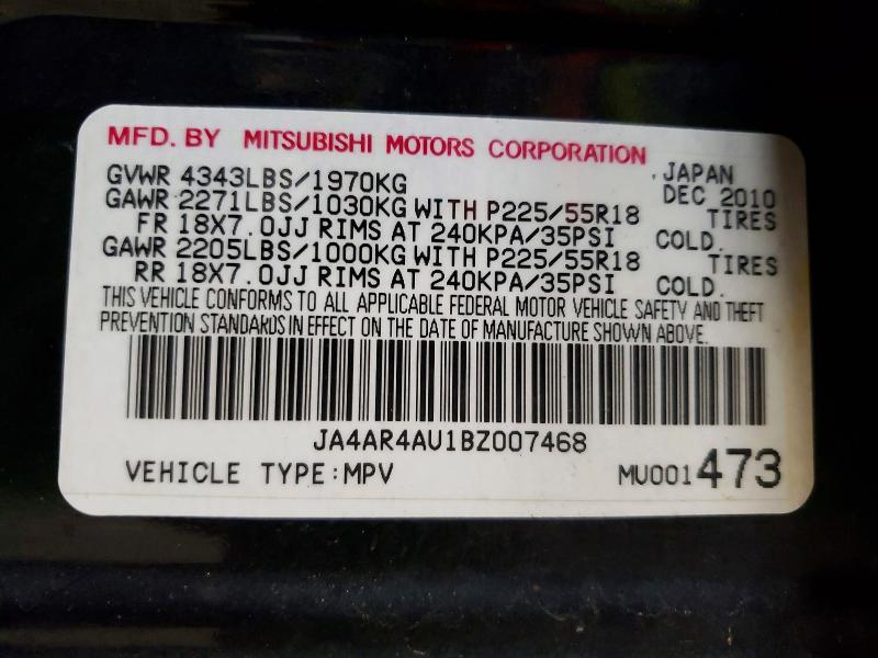 2011 Mitsubishi Outlander Sport se