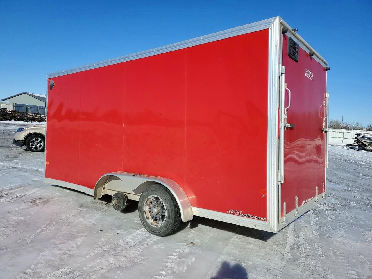 2025 Alcom Enclosed Cargo Trailer