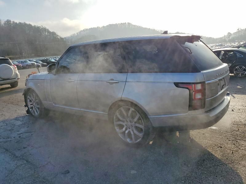 2016 Land Rover Range Rover hse