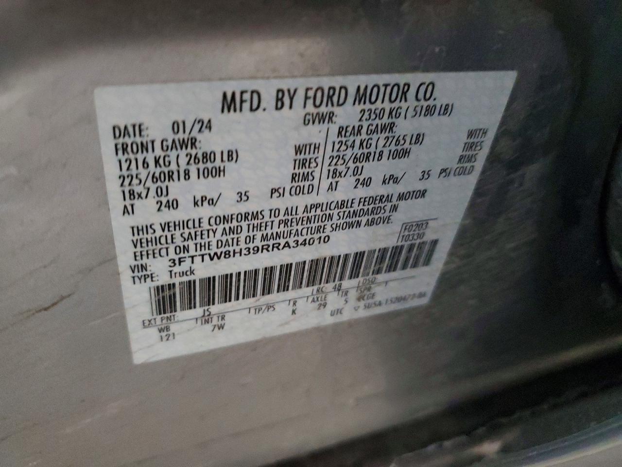 2024 Ford Maverick xlt